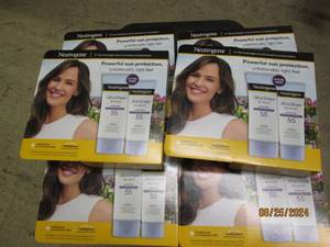 6 packages of 2 neutrogena spf 55 u...