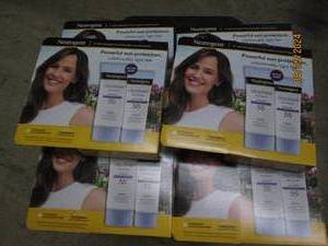 6 packages of 2 neutrogena spf 55 u...