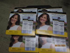 6 packages of 2 neutrogena spf 55 u...