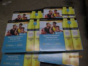 6 packages of 2 neutrogena spf 60 b...