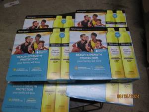 6 packages of 2 neutrogena spf 60 b...