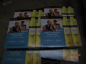 6 packages of 2 neutrogena spf 60 b...