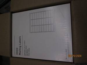 case of 10 mailing labels 3000 in e...