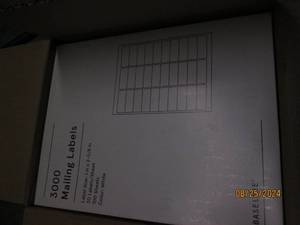 case of 10 mailing labels 3000 in e...