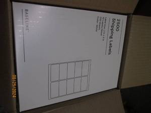 case of 5 shipping labels 500 per p...
