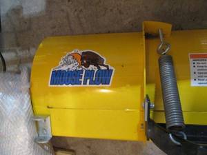 lot 2 image: Moose Plow Snow Plow Attachment