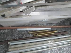 lot 28 image: Assorted Metal Scrap and Bars Lot