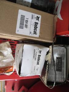 lot 34 image: Assorted Bobcat Parts and Filters