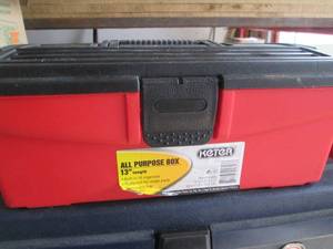 lot 41 image: Lot of 3 Toolboxes - Craftsman, Flambeau, Keter