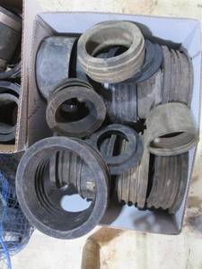 lot 47 image: Assorted Rubber Fittings and Couplings Lot