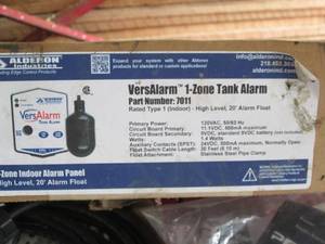 lot 53 image: VersAlarm 1-Zone Tank Alarm and Power Post Septic Alarms Lot