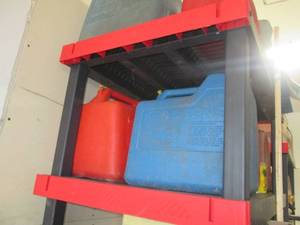 lot 65 image: Plastic Shelving Unit