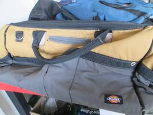 lot 80 image: Lot of Assorted Tool Bags - Ryobi, Dickies, and Others