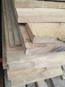 lot 105 image: Lot of Mixed Wood Lumber Planks