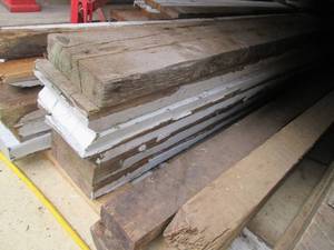 lot 110 image: Lot of Assorted Reclaimed Wood Planks