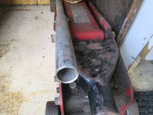 lot 140 image: Vintage Hydraulic Floor Jack