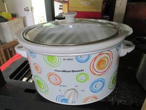 lot 170 image: Hamilton Beach Slow Cooker Lot - 2 Units