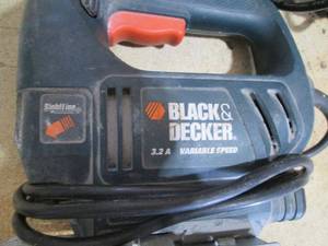 lot 174 image: Lot of Two Power Tools Black & Decker Jig Saw and Altecraft Drill