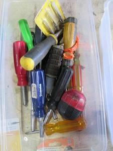 lot 183 image: Mixed Lot of Hand Tools and Electrical Components