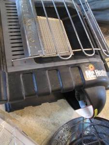 lot 206 image: Mr. Heater Portable Propane Heater with Dual Burners