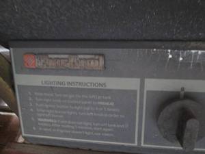 lot 215 image: Char-Broil Gas Grill with Side Shelves