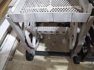 lot 216 image: Foldable Hose Reel Cart with Wheels