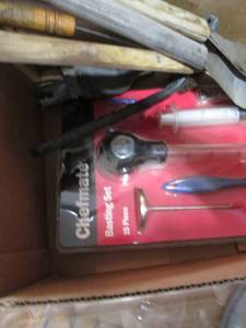 lot 217 image: Lot of BBQ Utensils and Chefmate Basting Set