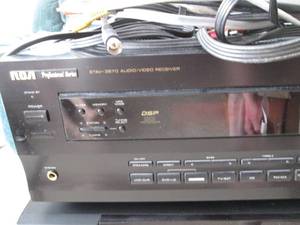 lot 232 image: RCA STAV-3870 AudioVideo Receiver with Accessories