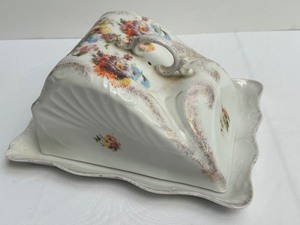 lot 89 image: Vintage Austrian Covered Cheese Dish