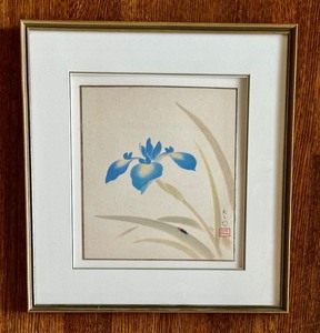 lot 121 image: Framed Japanese Painting by Murakami