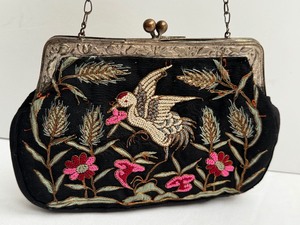 lot 155 image: Vintage Embroidered Handbag