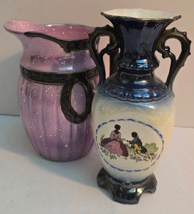 lot 249 image: Unique Vintage Czechoslovakian Porcelain Offerings