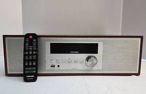 lot 276 image: Toshiba TY-CWU700 Vintage-Style FM StereoCD PlayerBluetooth Speaker System