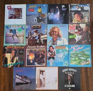 lot 287 image: Fabulous Jimmy Buffet Album Collection