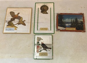 lot 353 image: Neat Vintage Advertising Decor