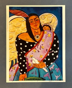 lot 357 image: Vibrant Unframed Print by Amy Cordova