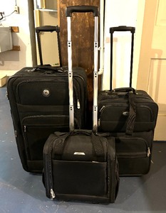 lot 361 image: Three Leisure International Travel Bags  Suitcases