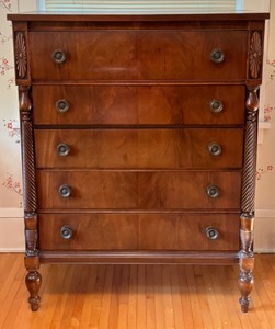 lot 47C image: Vintage Wooden Dresser