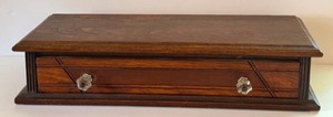 lot 493A image: Vintage Wooden Dresser Top Drawer