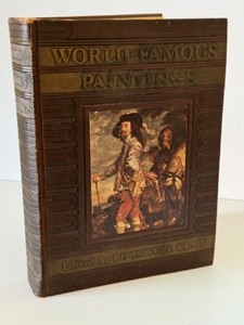 lot 485 image: Vintage Book Famous Paintings edited by Rockwell Kent