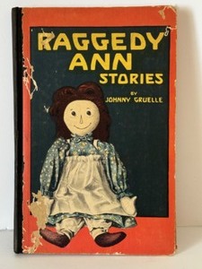 lot 483 image: Antique 1918 Raggedy Ann Stories Book