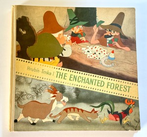 lot 461 image: Vintage Book The Enchanted Forest Hrubin Trnka