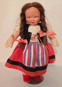 lot 444 image: Vintage Scandinavian Doll