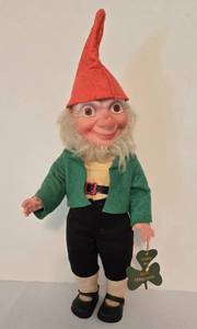 lot 450 image: Whimsical Larry the Lucky Leprechaun Doll