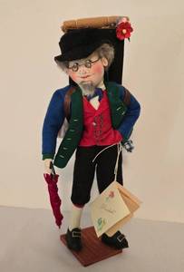 lot 451 image: Unique Michel the Black Forest Clockmaker ILSE Doll