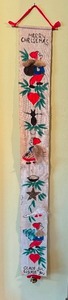 lot 190A image: Vintage Hand Painted Scandinavian Bell Pull