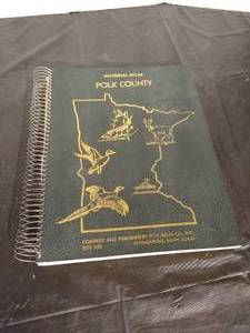 lot 70 image: Vintage 1976 Polk County Pictorial Atlas