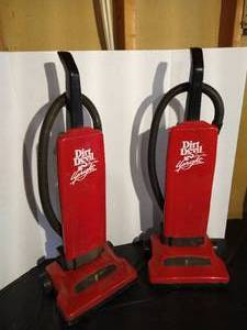 lot 74 image: (2) Dirt Devil Jr. Toy Vacuums