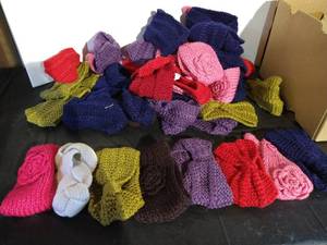 lot 88 image: 50 Crocheted Ear WarmerHead Bands
