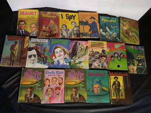 lot 93 image: Large Vintage Whitman Book Lot (18) - TV Show Adaptations
